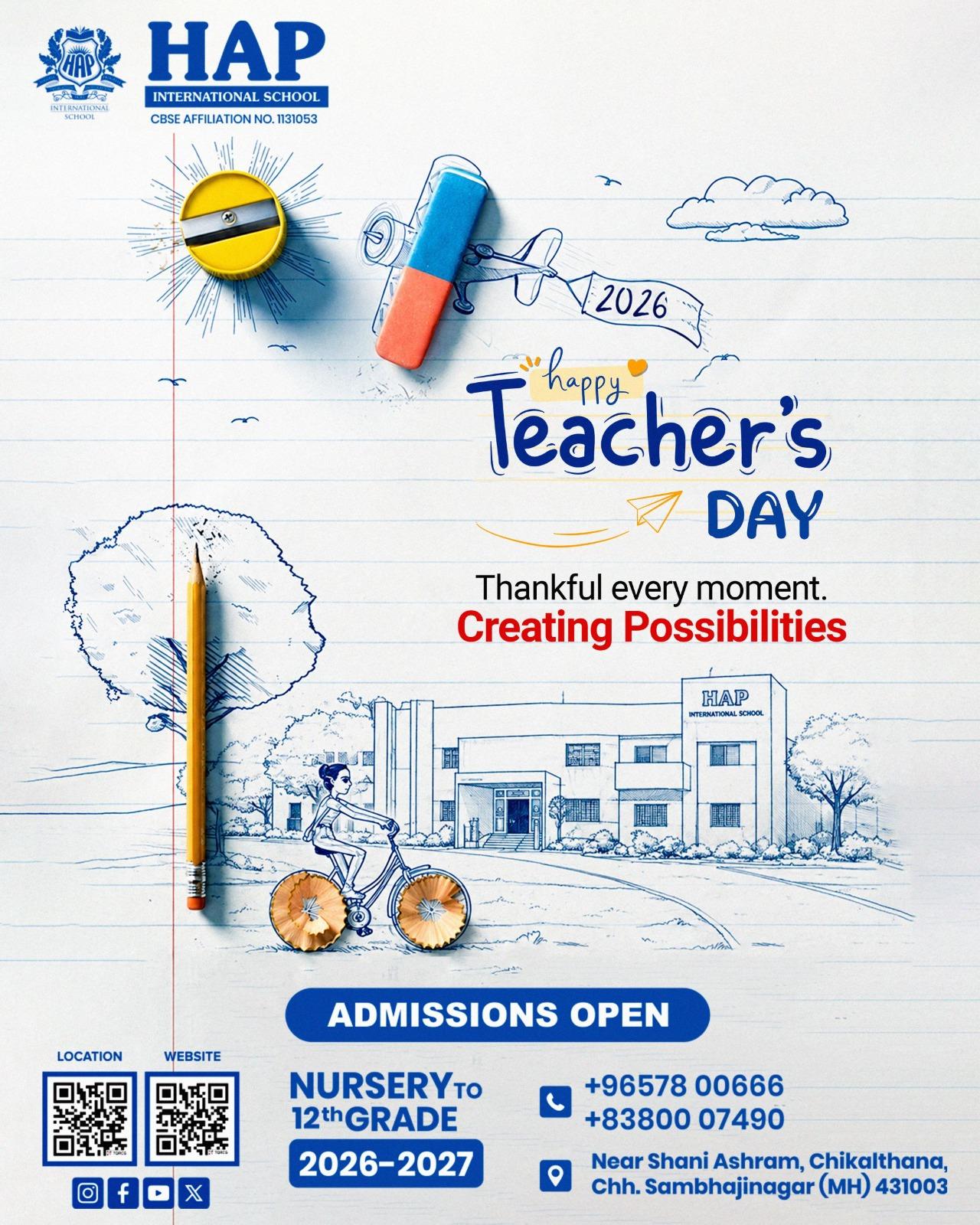 TEACHER'S DAY 2026